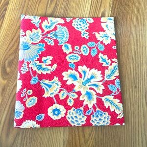 Vintage Hallmark pha7163  Floral Recipe Card Family 3 Ring Binder never used